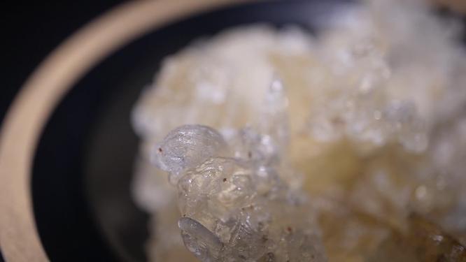【镜头合集】拉丝雪燕天然桃胶美容养颜补品滋补