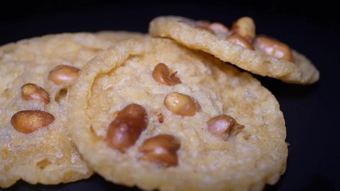 【镜头合集】江西零食月亮巴锅巴花生饼干