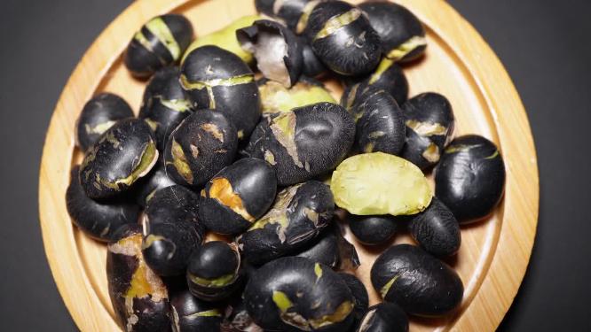 【镜头合集】炒黑豆熟黑豆坚果零食农产品