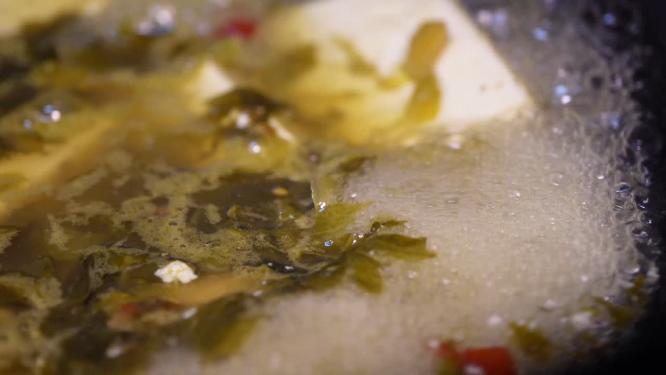 【镜头合集】炖豆腐煮豆腐白豆腐嫩豆腐