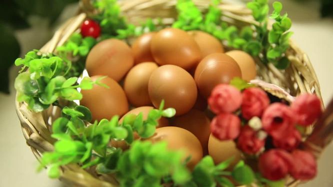 【镜头合集】菜篮子竹筐里的鸡蛋