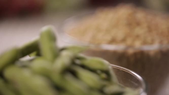 【镜头合集】黄豆毛豆两种高纤维豆类
