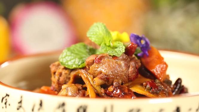 【镜头合集】三杯鸡红烧鸡肉制作