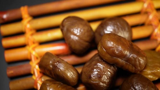 【镜头合集】健康干果栗子毛栗子