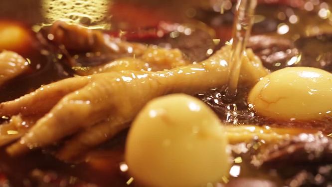 【镜头合集】卤肉卤蛋卤鸡爪卤蹄筋酱肉