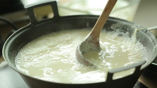 【镜头合集】古法酸浆白醋点豆腐卤水豆腐