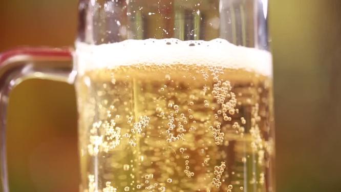【镜头合集】啤酒杯扎啤杯倒啤酒泡沫