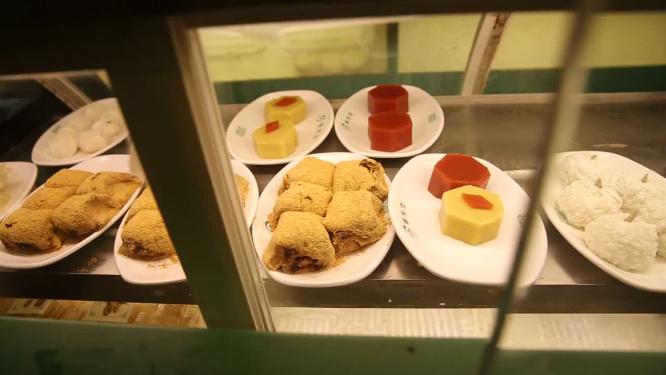 【镜头合集】小吃店传统国营老北京小吃价格牌