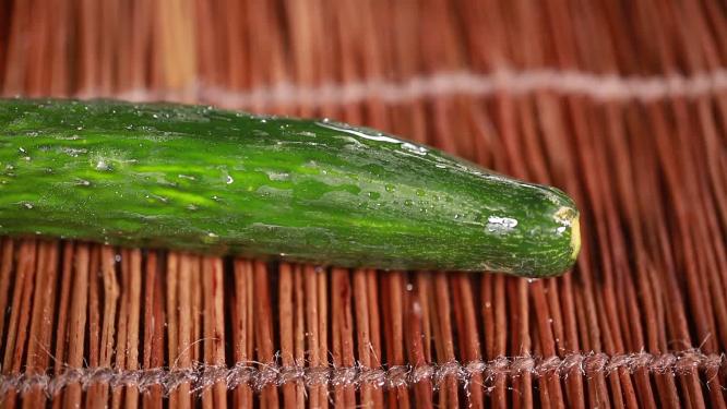 【镜头合集】有机蔬菜鲜嫩黄瓜