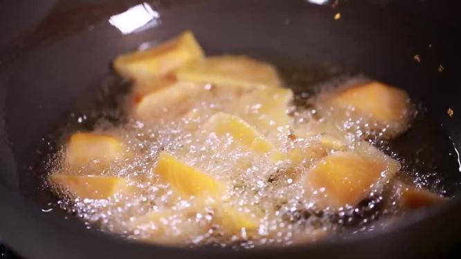 【镜头合集】油炸红薯块