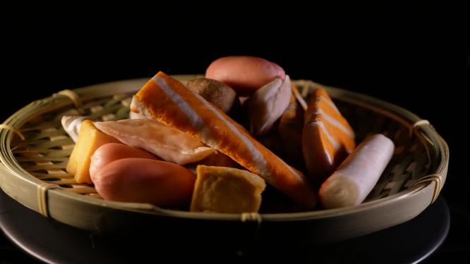 【镜头合集】火锅丸子拼盘