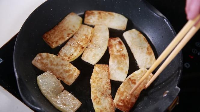 炒冬瓜片煎冬瓜