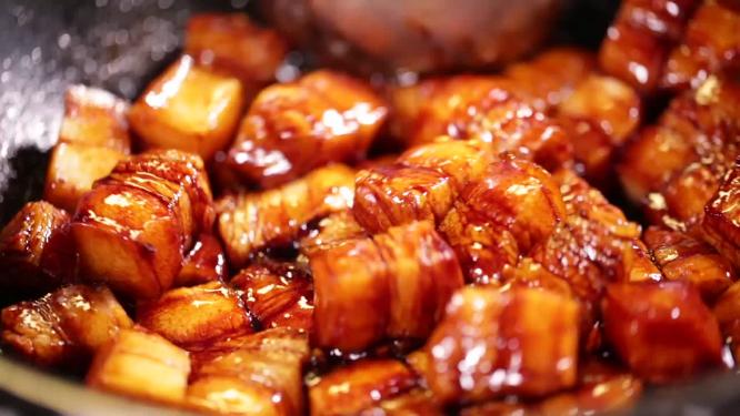 【镜头合集】炒糖色红烧肉