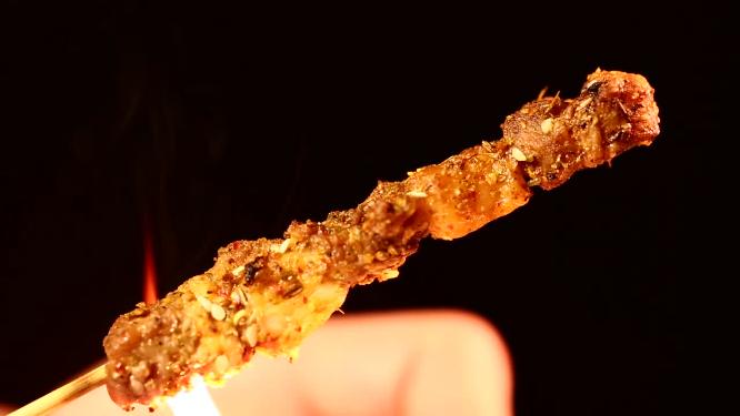 【镜头合集】烤肉烧焦苯并芘油烟