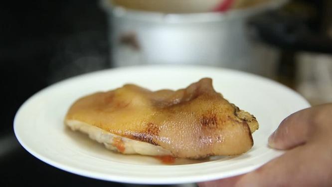 【镜头合集】猪蹄肉猪蹄骨剔骨