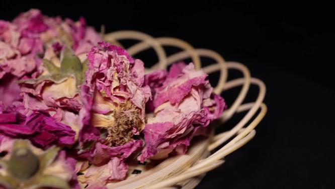 【镜头合集】玫瑰花冠花草茶