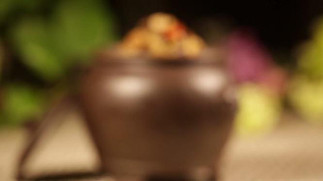 【镜头合集】红楼美食红楼茄鲞炒茄丁