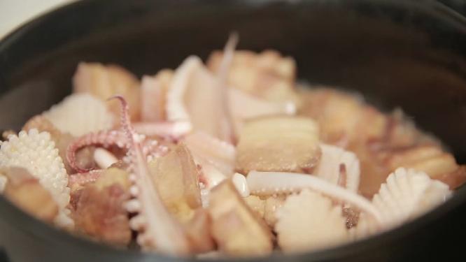 【镜头合集】红烧肉鱿鱼炖肉