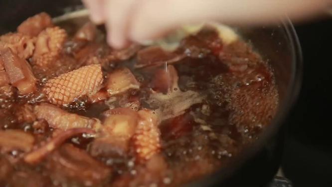 【镜头合集】红烧肉鱿鱼炖肉