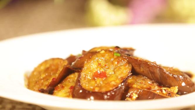 【镜头合集】红烧茄子肉沫茄子