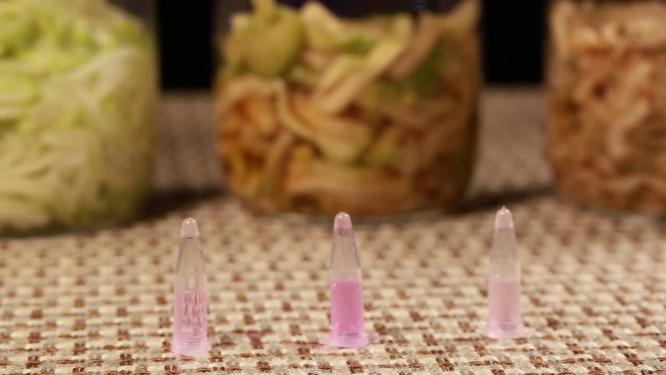 【镜头合集】腌制不同时间的榨菜亚硝酸盐含量