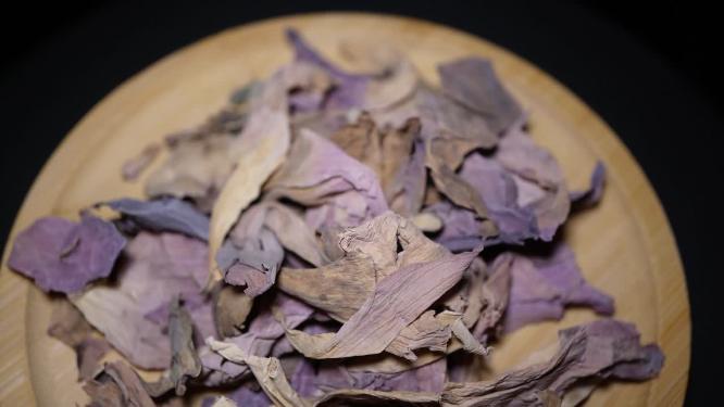 【镜头合集】荷花茶干荷花花瓣花草茶