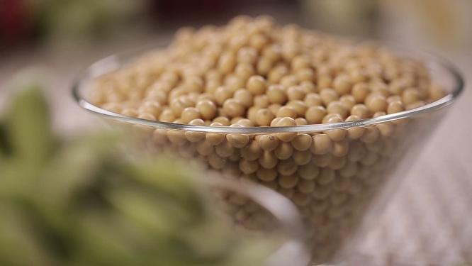 黄豆毛豆两种高纤维豆类
