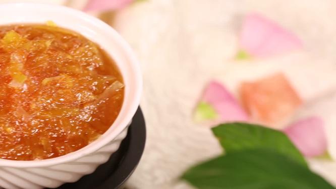 养生柚子茶健康饮料