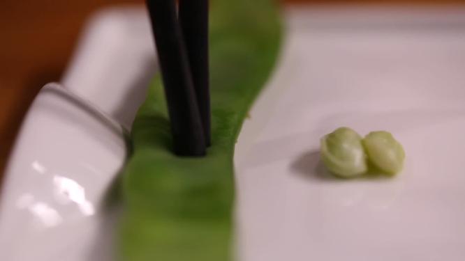 各种豆角标本样本