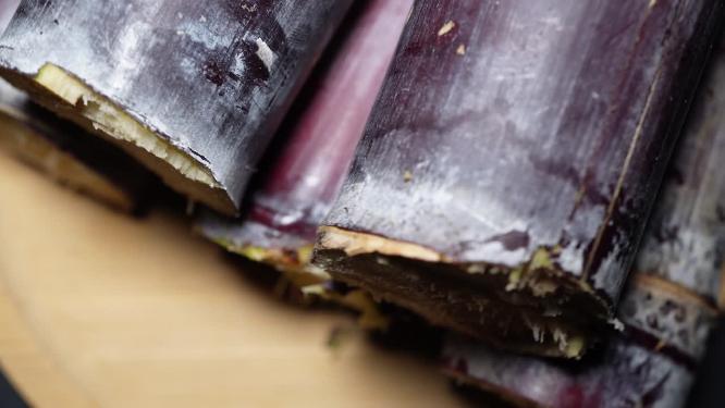 甘蔗食材南方水果蔗糖甜甘蔗