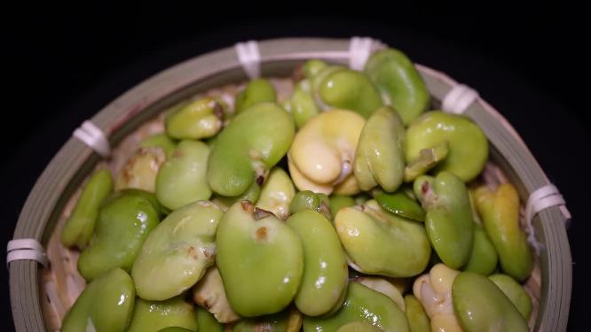 绿蚕豆嫩菜豆江豆