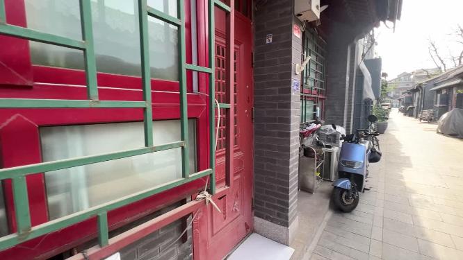 老北京胡同平房四合院建筑