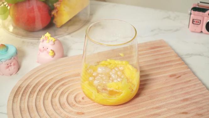 菠萝捣碎菠萝果泥