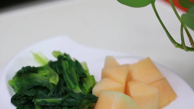 营养配餐蔬菜菠菜