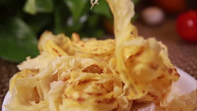 螺丝转饼千层饼烙饼