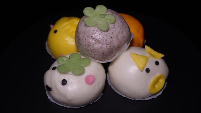 卡通欧包早餐包花馍甜品