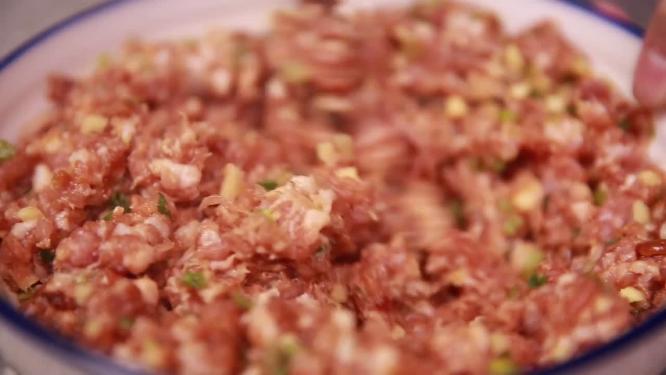 搅拌馅料包包子包饺子肉馅