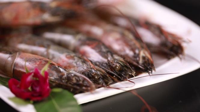 黑虎虾对虾海虾