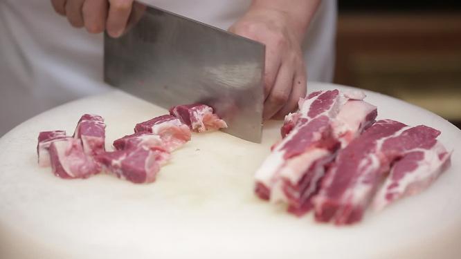 切牛腩肉牛霖肉炒牛肉块
