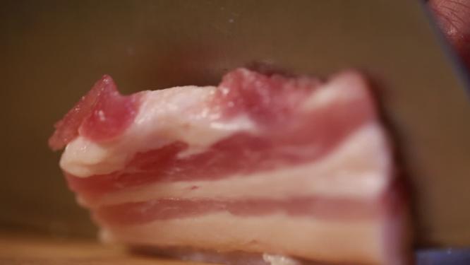 切猪肉片猪肉肉片炒肉