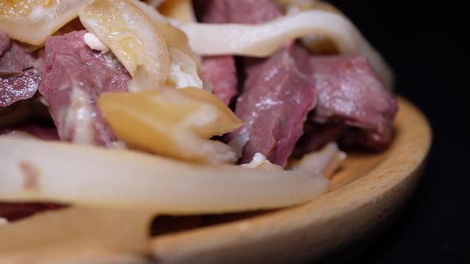 羊杂羊肉汤原料羊内脏地方小吃
