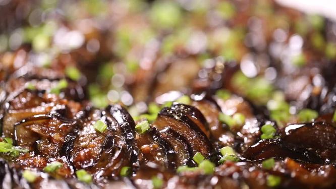 鱼香茄子红烧茄子盖饭