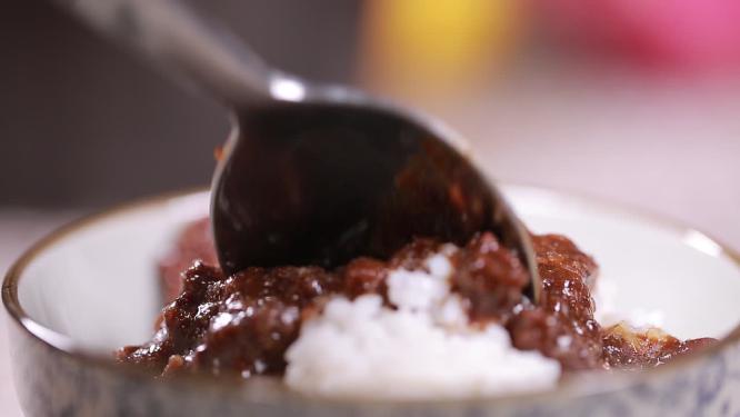 烂肉酱烂肉面牛肉酱拌饭酱