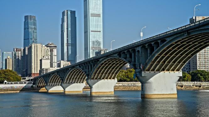 湖南长沙市中心城市建筑
