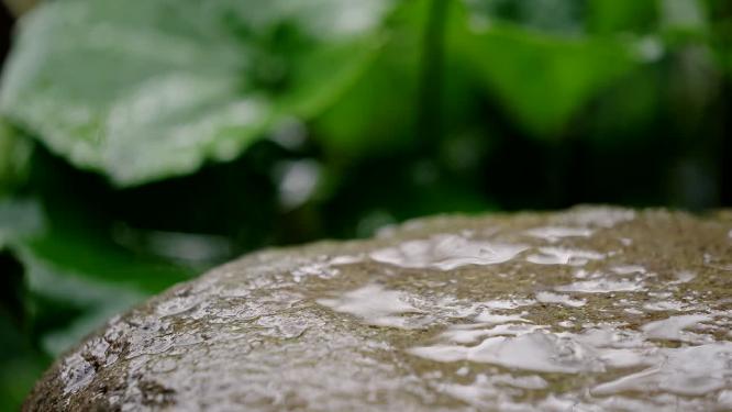 烟雨江南下雨雨季情绪意境空境