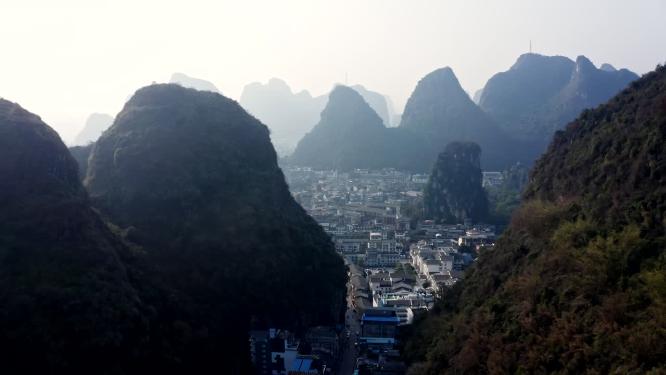广西桂林阳朔航拍