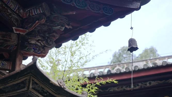 云南楚雄姚安县龙华寺古典建筑实拍视频