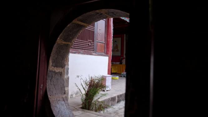 云南楚雄姚安县龙华寺古典建筑实拍视频
