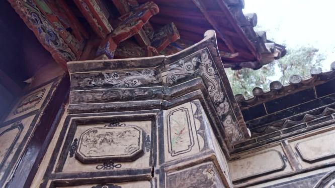 云南楚雄姚安县龙华寺古典建筑实拍视频