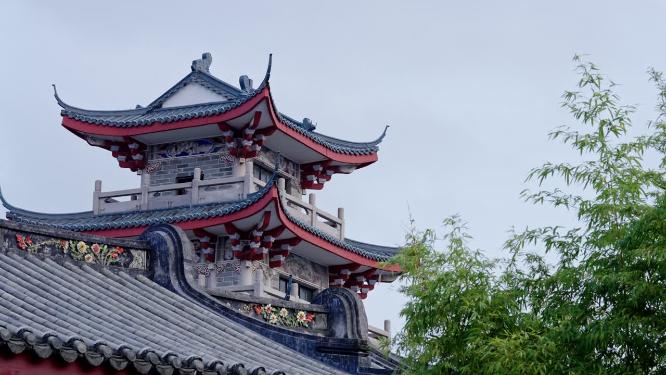 广东潮州古城建筑风光